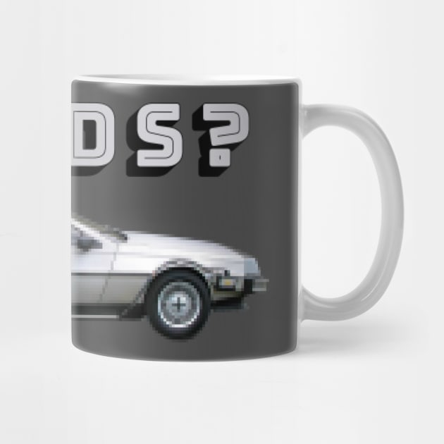 8 Bit Delorean by LocalZonly